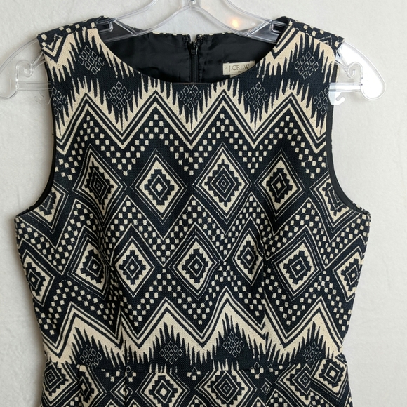 J.Crew size 6 black and white dress sleeve… - Picture 2 of 8